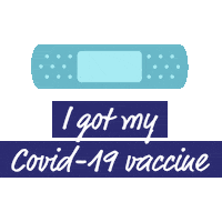 Pfizer Bandaid Sticker by Hennepin County