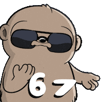 6 7 Fug Sticker by Fugz Official