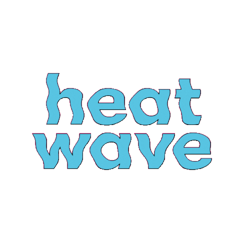 Heat Wave Summer Sticker