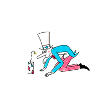 july 4th artists on tumblr GIF by Animation Domination High-Def