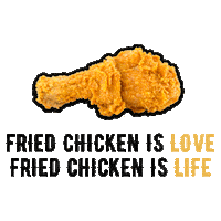 Fried Chicken Love Sticker by Texas Chicken Singapore
