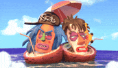 Halloween Beach GIF