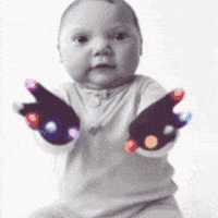 Gloves Shut Up GIF