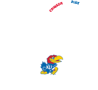 university of kansas Sticker by kualumni