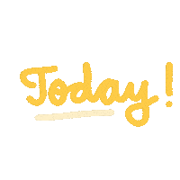 Typography Today Sticker by hepiw