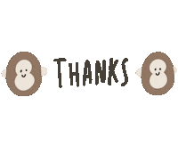 Thanks Sticker