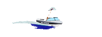 North Dakota Water Ski Sticker by Northeastern Junior College