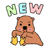 mintist new newpost here otter Sticker