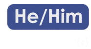 Trans Pronouns Sticker by M-Care Healthcare