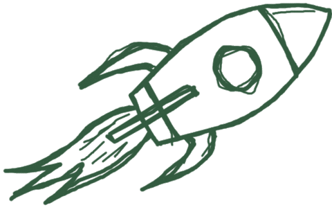 Raketenmodus Sticker by BelieveGermany