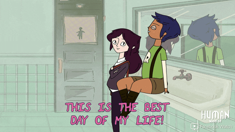 Excited Best Friends GIF by Cartuna