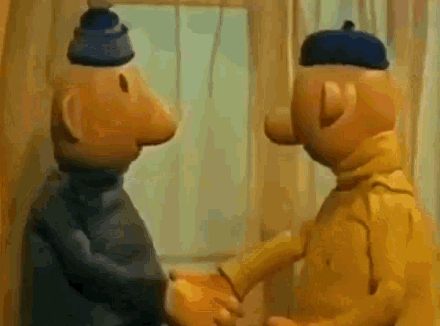 angelwade giphyupload handshake pat a mat a je to GIF