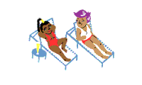 Pool Party Gay Sticker by NMG Network