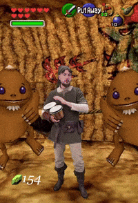 JanMcMaus dance zelda goron thelegendofzelda GIF