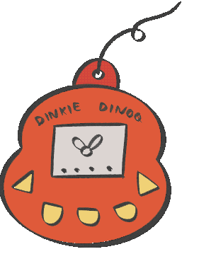 Nostalgia Tamagotchi Sticker