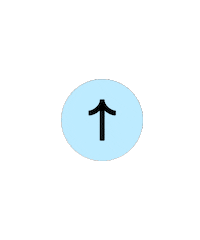 Text Arrow Sticker by keithcity