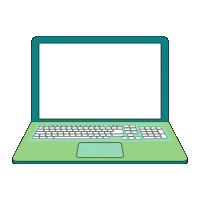 Tech Laptop Sticker by techtimeout_