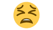 emojivid emoji emojivid smileys tiredface Sticker
