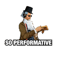 Top Hat Sticker