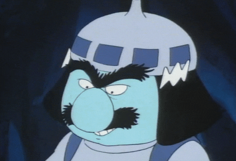 yell rainbow brite GIF