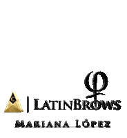 Mariana Lopez Sticker by Phibrows Academy London