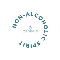 Gin Mocktail Sticker by Ceder's Non-Alcoholic Spirit