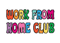 Stay Home Small Business Sticker by Happy Peach Club