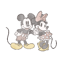 DisneyBaby baby disney mickey mouse minnie mouse Sticker