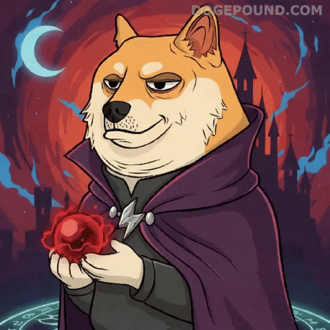 Holding Crystal Ball GIF by Doge Pound