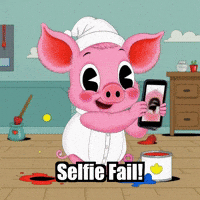 Selfie Photos GIF by The Pigasso