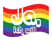 ehefueralle ja ich will swiss pride jaichwill ehefueralle Sticker