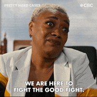 Dont Give Up The Good Fight GIF by CBC