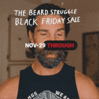 Black Friday Cyber Monday GIF by THE BEARD STRUGGLE