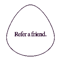 Referafriend Sticker by Hotpod Yoga