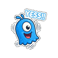 Happy Good Vibes Sticker by Momo & Tulus