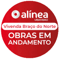 alineaurbanismo obras loteamento lotes alinea Sticker