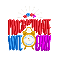 Vote Early Election 2020 Sticker by INTO ACTION