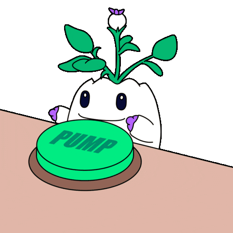 Pump It Crypto Sticker by Magic Eden