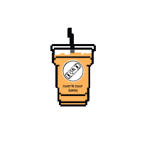Coldbrew Sticker by Coast To Coast Coffee