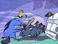 nickrewind nicksplat angry beavers GIF