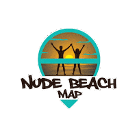 Beach Map Sticker by nudebeachmap