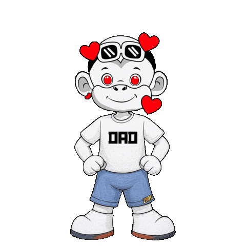 Best Dad Sticker by Zhot
