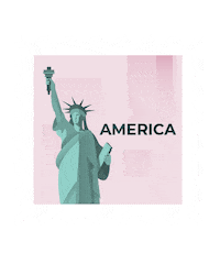 collettebuttress america statueofliberty collettebuttress Sticker