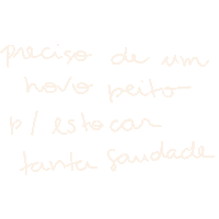 Frase Saudade Sticker