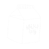 Milk Carton Japan Sticker