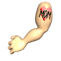Mom Tattoo Sticker