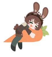 Animation Bear Sticker
