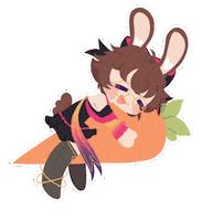 Cat Girl Sticker