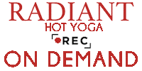 RadiantHotYoga hot yoga heat radiant Sticker