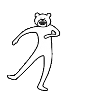 Happy Dance Sticker by takadabear